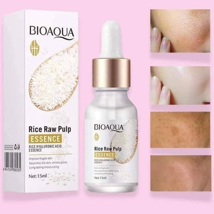 Kit X5 Rutina Antiedad y Aclarante de Arroz Bioaqua